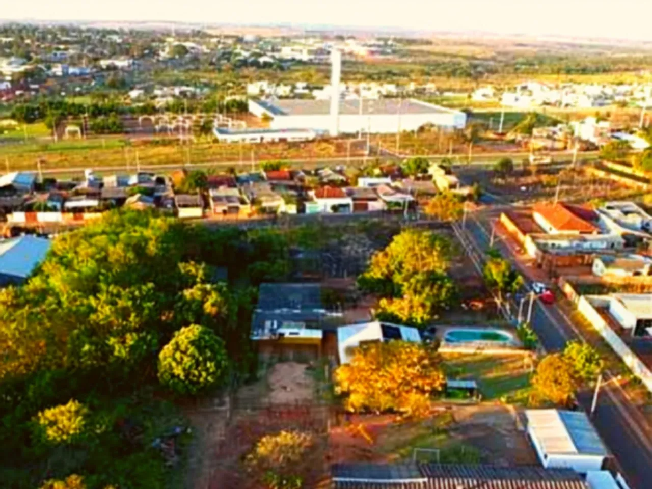 Vista aérea do bairro Novos Estados